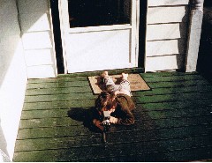 Ben Dorrough; with 8 mm camera